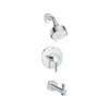 [1024980000] Concetto Pressure Balance Valve Tub/Shower Trim Kit - GROHE StarLight Chrome