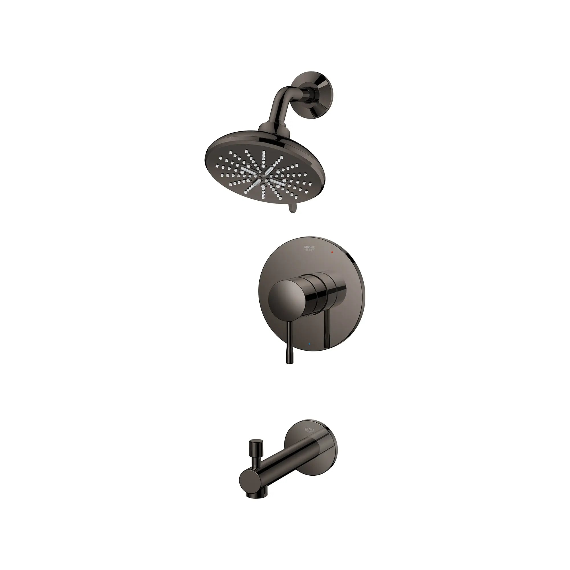 Essence Pressure Balance Valve Tub/Shower Trim Kit // HARD GRAPHITE // 185765_Essence_SiloLeft_102496A00_0001_Sept2023_0_CDNwebp_02e12bb8-50b4-4d50-b166-a39ede84ee39.webp