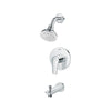 [1024970000] Eurosmart Pressure Balance Valve Tub/Shower Trim Kit - GROHE StarLight Chrome