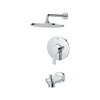 [1025240000] Lineare Pressure Balance Valve Tub/Shower Trim Kit - GROHE StarLight Chrome