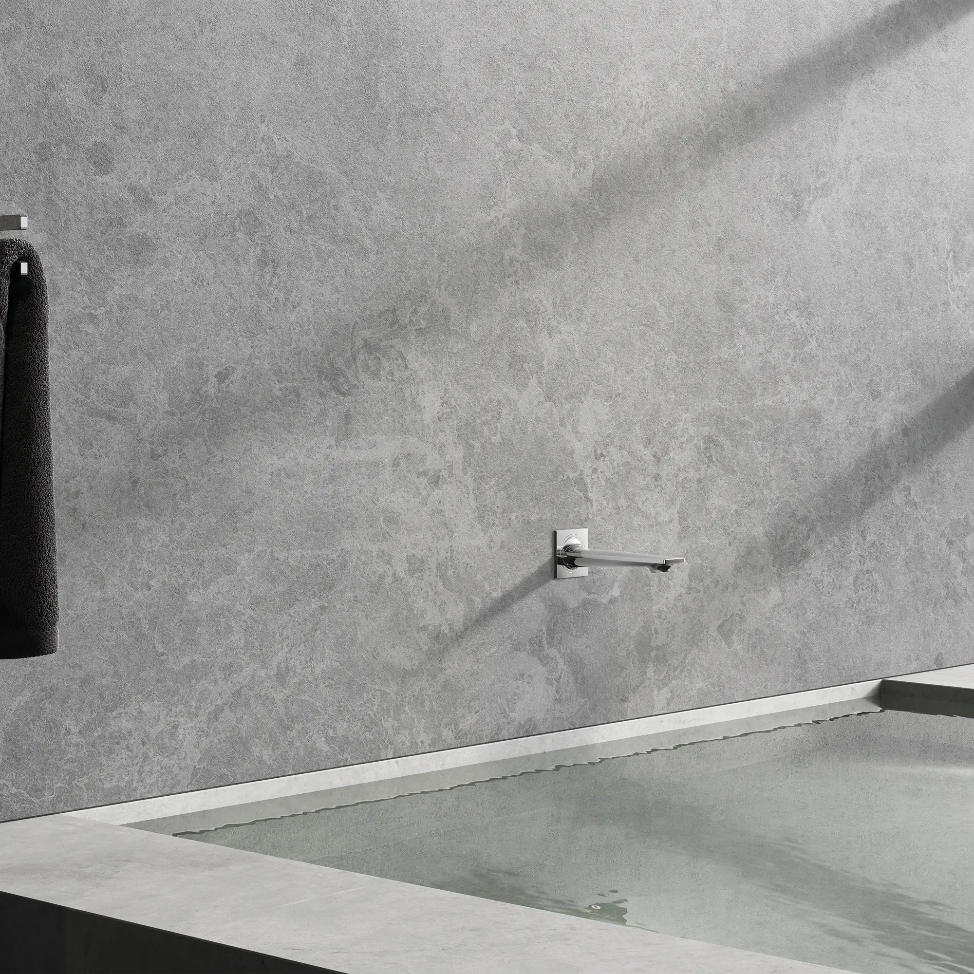 Allure Tub Spout // GROHE STARLIGHT CHROME // 186608_Allure_EnvironmentCloseUp_13265001_0001_Oct2023_0_CDNwebp.webp