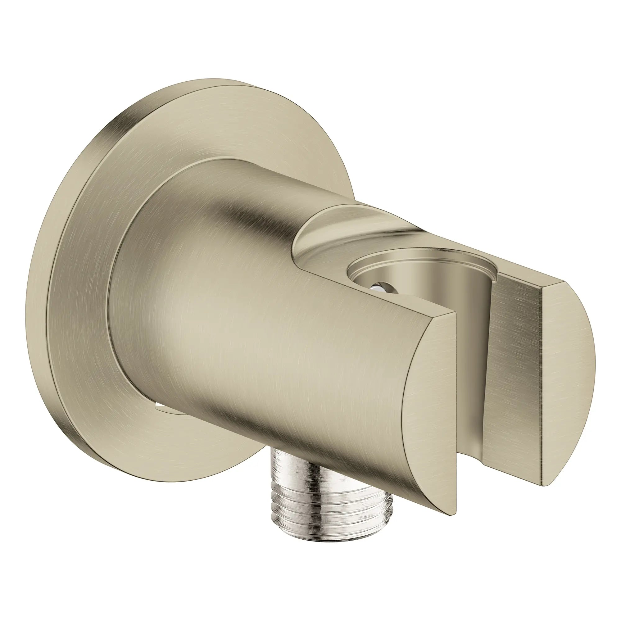 Tempesta Wall Union with Hand Shower Holder // BRUSHED NICKEL INFINITYFINISH // 187995_Tempesta_SiloRight_28629EN1_0001_Aug2023_0_CDNwebp.webp