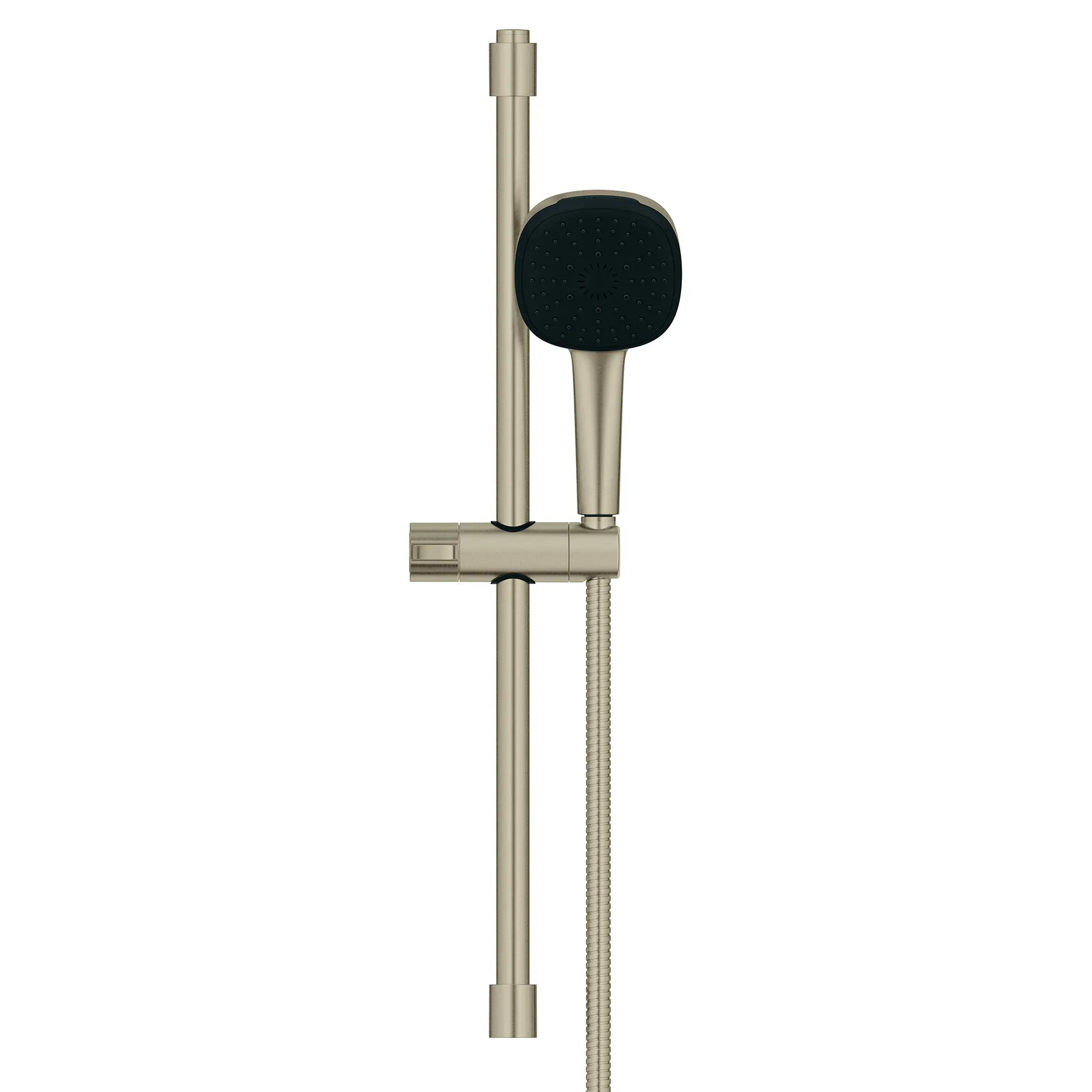 Tempesta Square 110 24" Shower Rail Set, 3-Spray, 1.75 GPM (6.6 L/min) // BRUSHED NICKEL INFINITYFINISH // 188006_Tempesta_SiloFront_26906EN2_0001_Aug2023_0_CDNwebp.webp