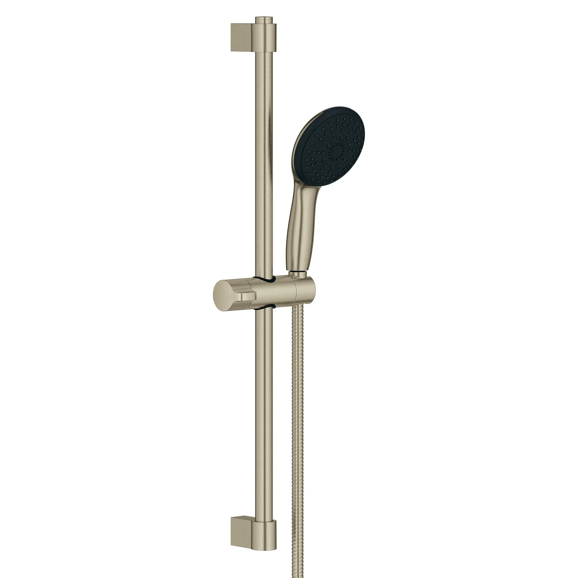 Tempesta Round 110 24" Shower Rail Set, 3-Spray, 1.75 GPM (6.6 L/min) // BRUSHED NICKEL INFINITYFINISH // 188015_Tempesta_SiloRight_26761EN2_0001_Aug2023_0_CDNwebp.webp