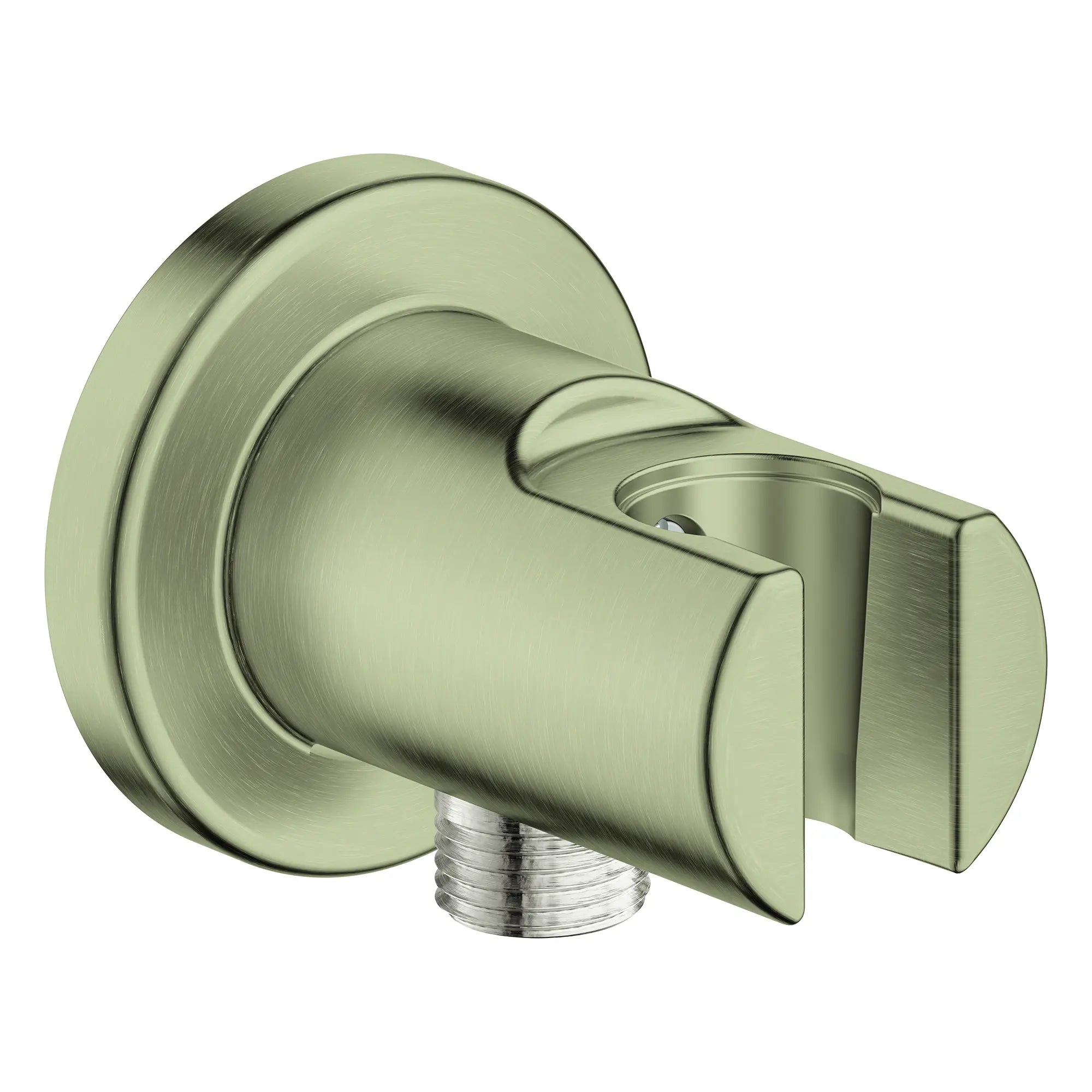 Tempesta Wall Union with Hand Shower Holder // BRUSHED NICKEL INFINITYFINISH // 188079_Tempesta_SiloRight_28629EN1_0001_Jul2023_0_CDNwebp.webp