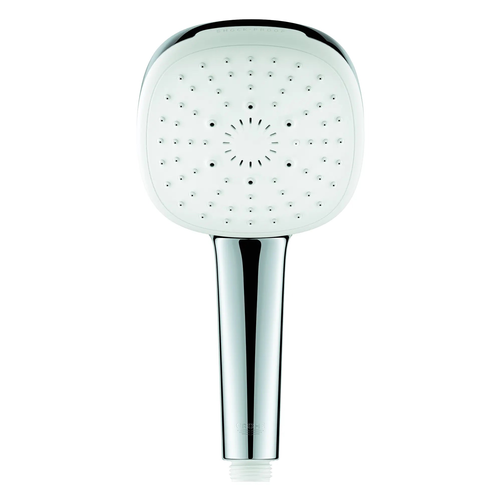 Tempesta 110 Square 3-Spray Hand Shower, 1.75 GPM (6.6 L/min) // GROHE STARLIGHT CHROME // 188127_Tempesta_SiloFront_26903002_0001_Jul2023_0_CDNwebp.webp