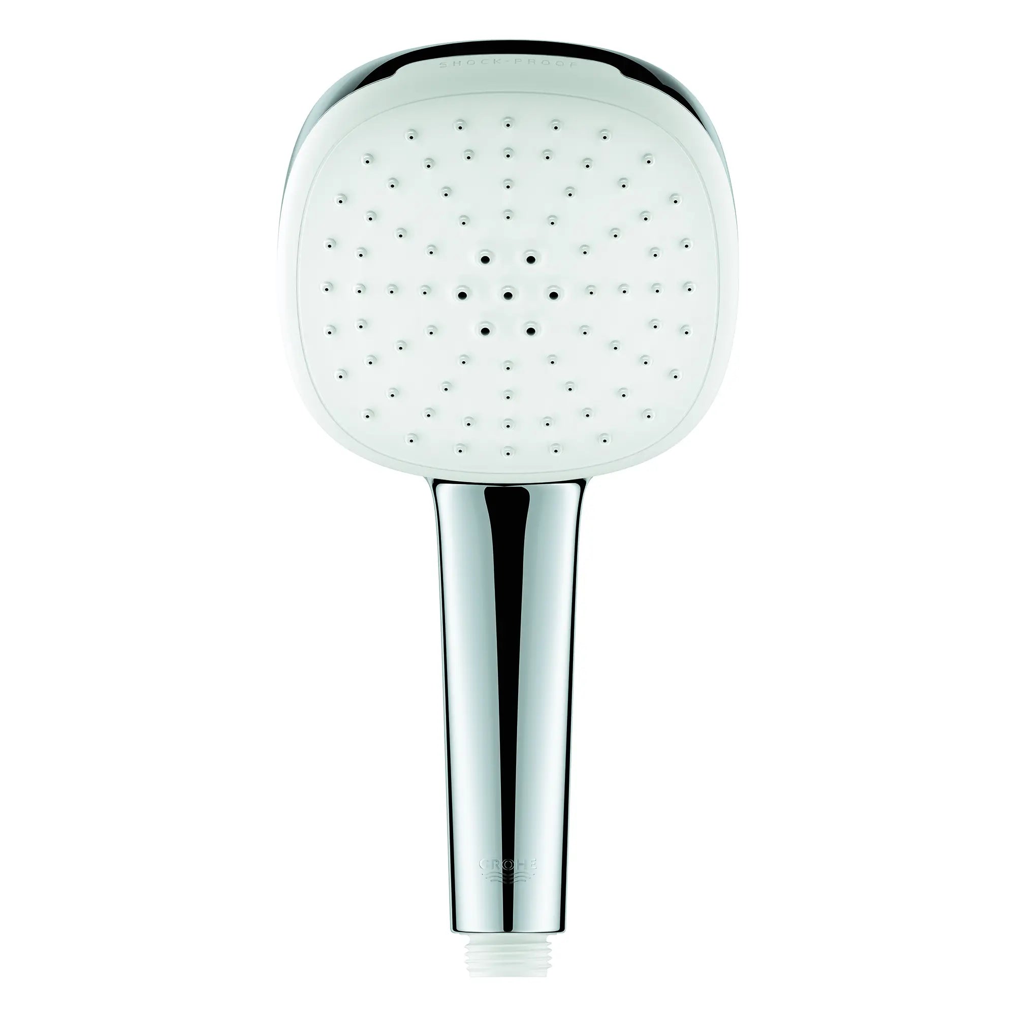 Tempesta 110 Square 2-Spray Hand Shower, 1.5 GPM (5.7 L/min) // GROHE STARLIGHT CHROME // 188128_Tempesta_SiloFront_26776002_0001_Jul2023_0_CDNwebp.webp