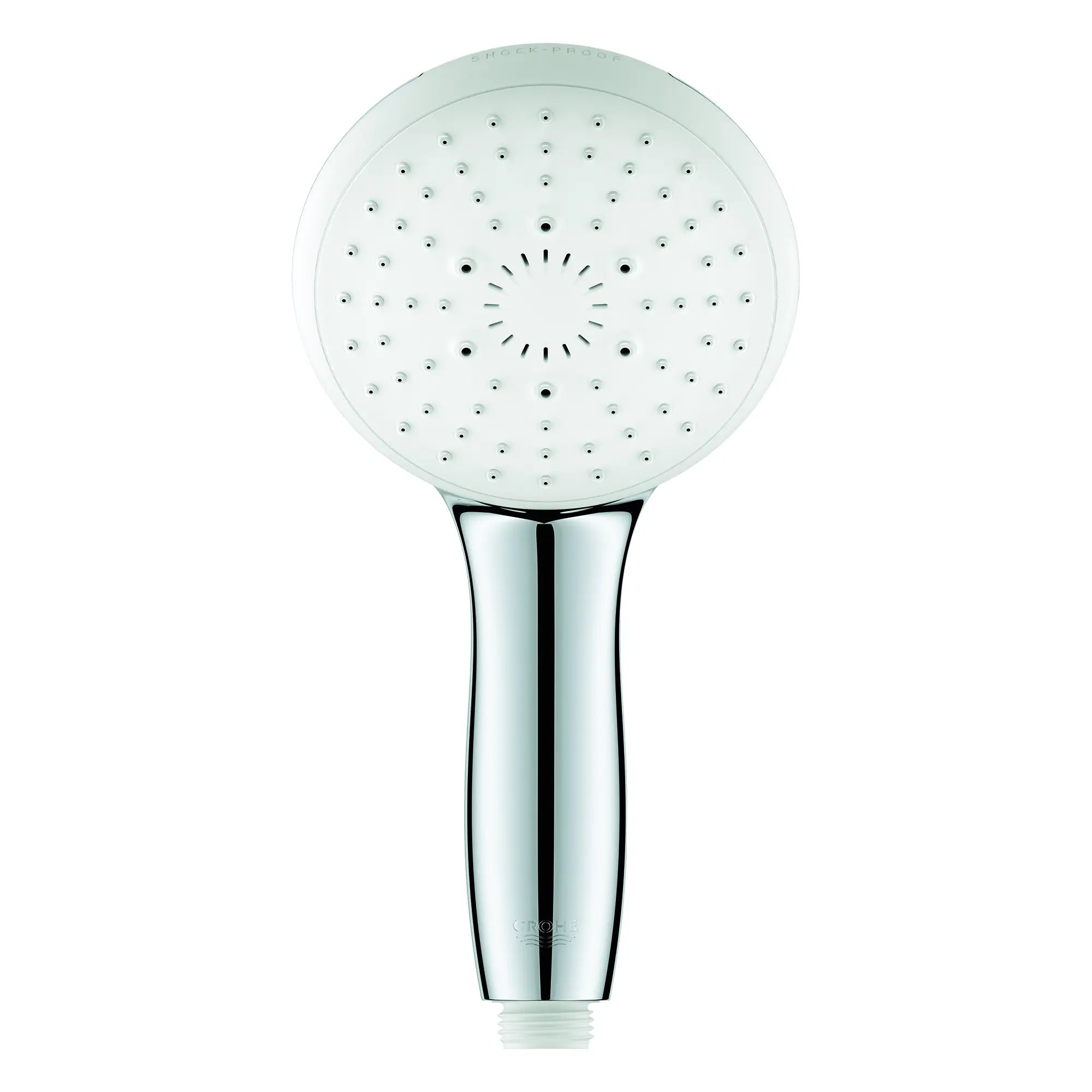 Tempesta 110 Round 3-Spray Hand Shower, 1.75 GPM (6.6 L/min) // GROHE STARLIGHT CHROME // 188129_Tempesta_SiloFront_26758002_0001_Jul2023_0_CDNwebp.webp