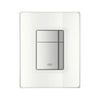 [38845LS0] Wall Plate - Chrome Titanium