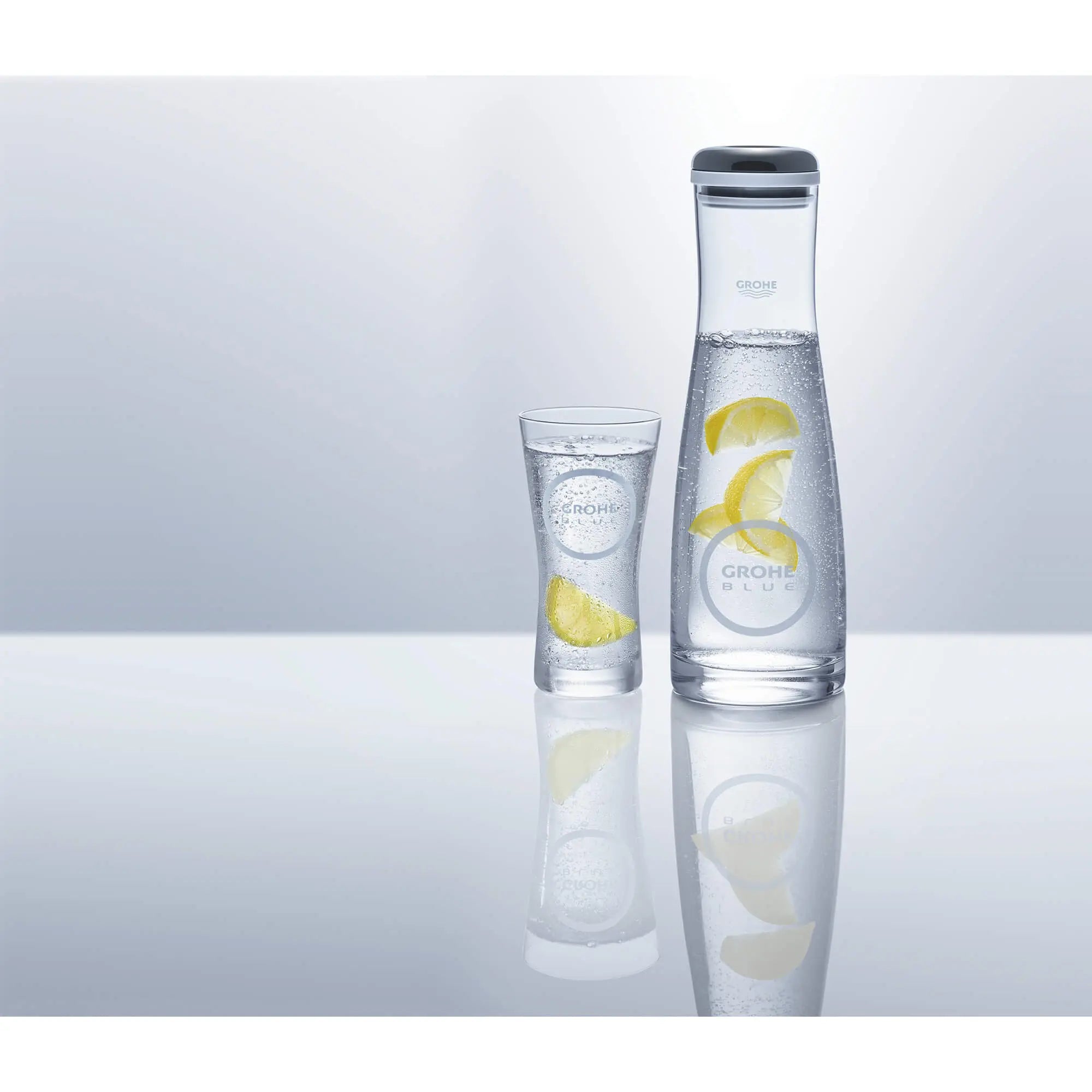 GROHE Blue Glass Carafe // NO FINISH // 2141_40405000-glass-carafe-enviro-43_0_CDNwebp.webp