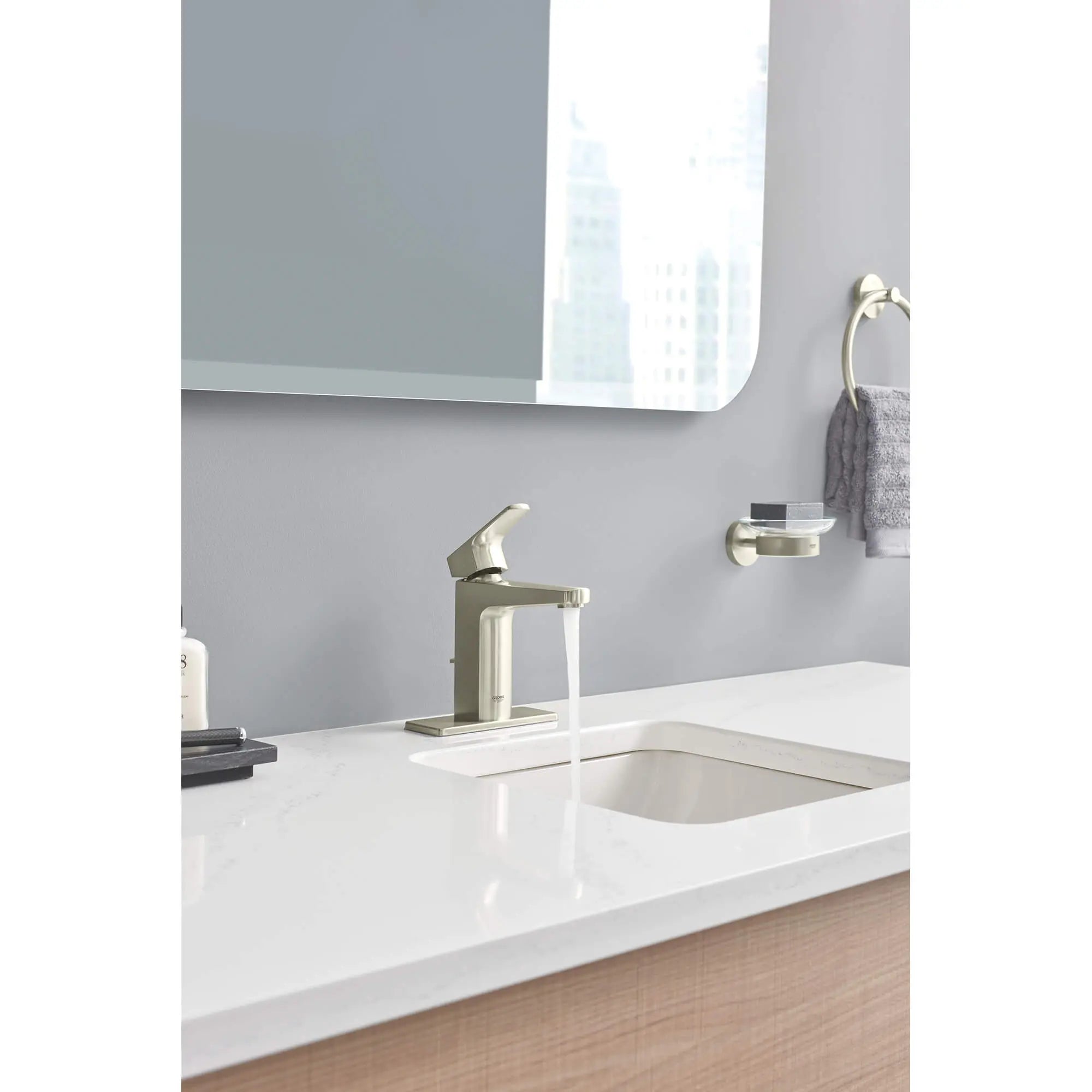 Soap Dish with Holder // BRUSHED NICKEL INFINITYFINISH // 2276_40444en1-soap-dish-with-holder-enviro-10_0_CDNwebp.webp