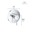 [14214EN0] Atrio Pressure Balance Valve Trim with Cartridge - Brushed Nickel InfinityFinish
