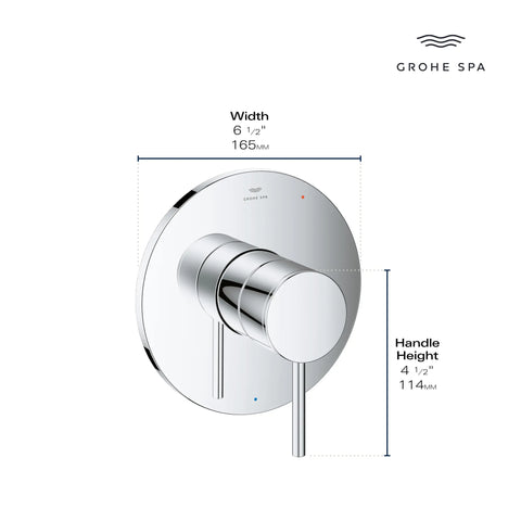 Atrio Pressure Balance Valve Trim with Cartridge - Brushed Warm Sunset