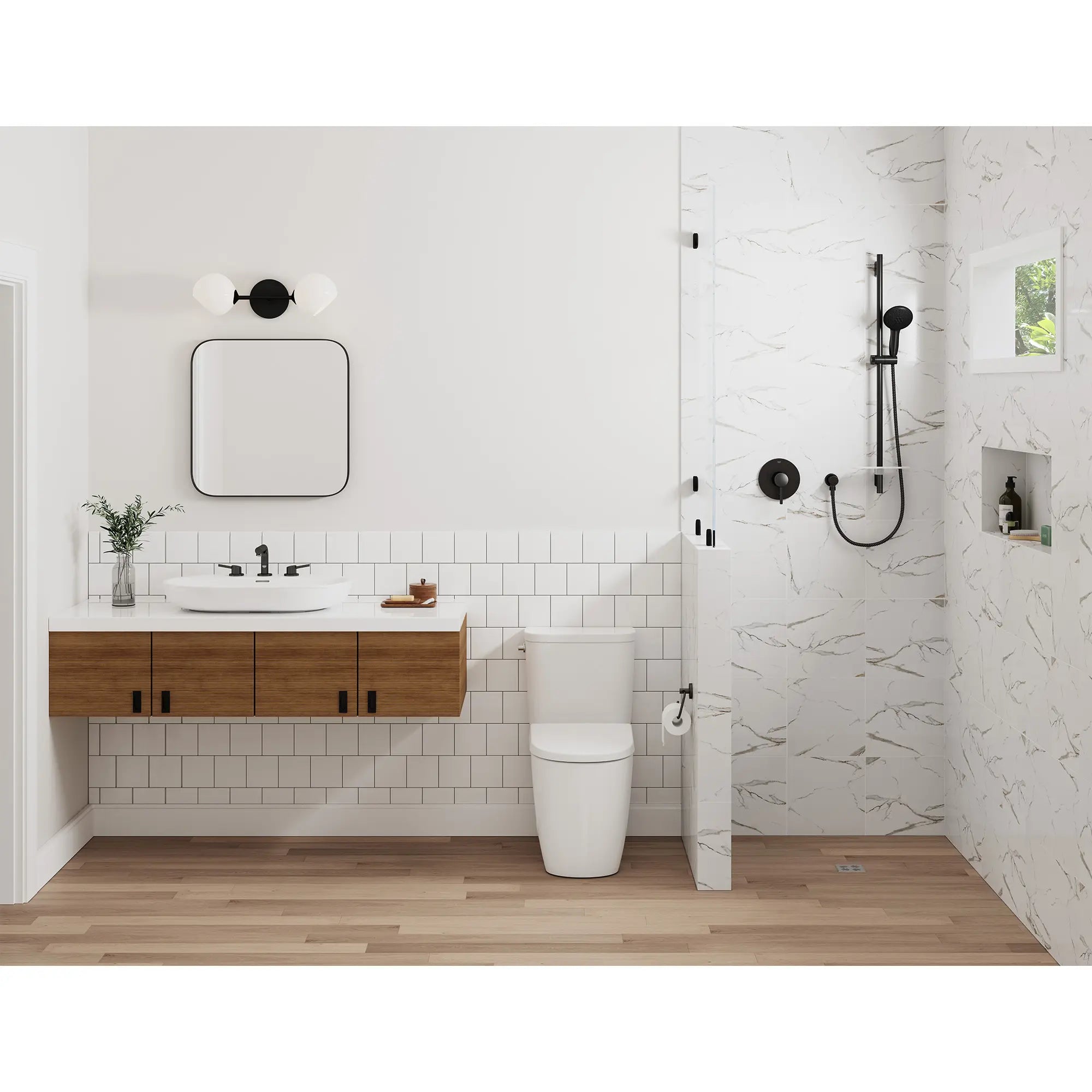 59" Metal Shower Hose // MATTE BLACK // 236642_Tempesta_EnvironmentCloseUp_260472432_144682430_269942430_294312430_Jan2024_CDNwebp.webp