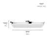 [26868000] Rainshower Allure 230 Shower Head, 9" - 1 Spray, 1.75 GPM (6.6 L/min) - GROHE StarLight Chrome