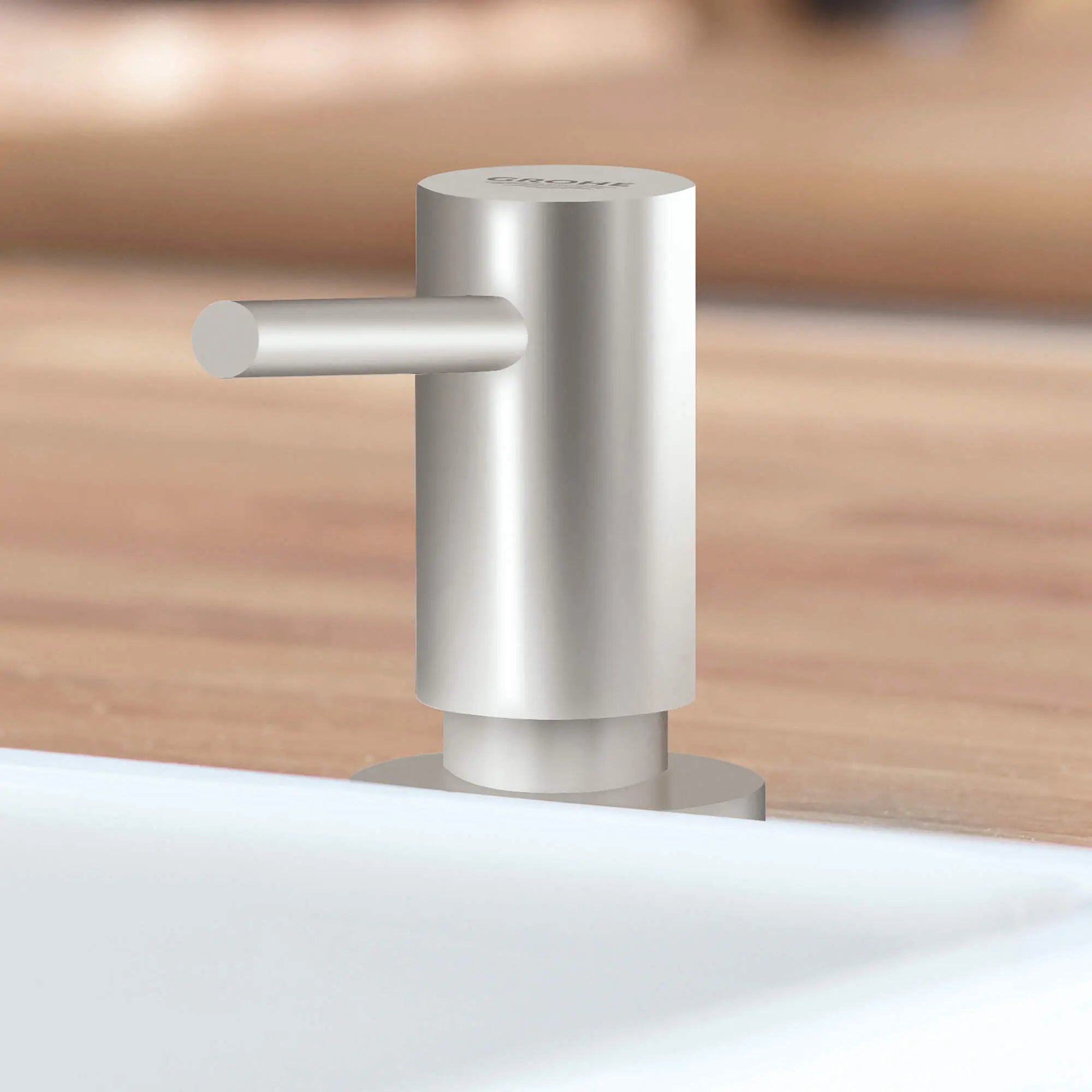 Cosmopolitan Soap Dispenser // SUPERSTEEL INFINITYFINISH // 2378_40535dc0-cosmopolitan-soap-dispenser-enviro-1_0_CDNwebp.webp