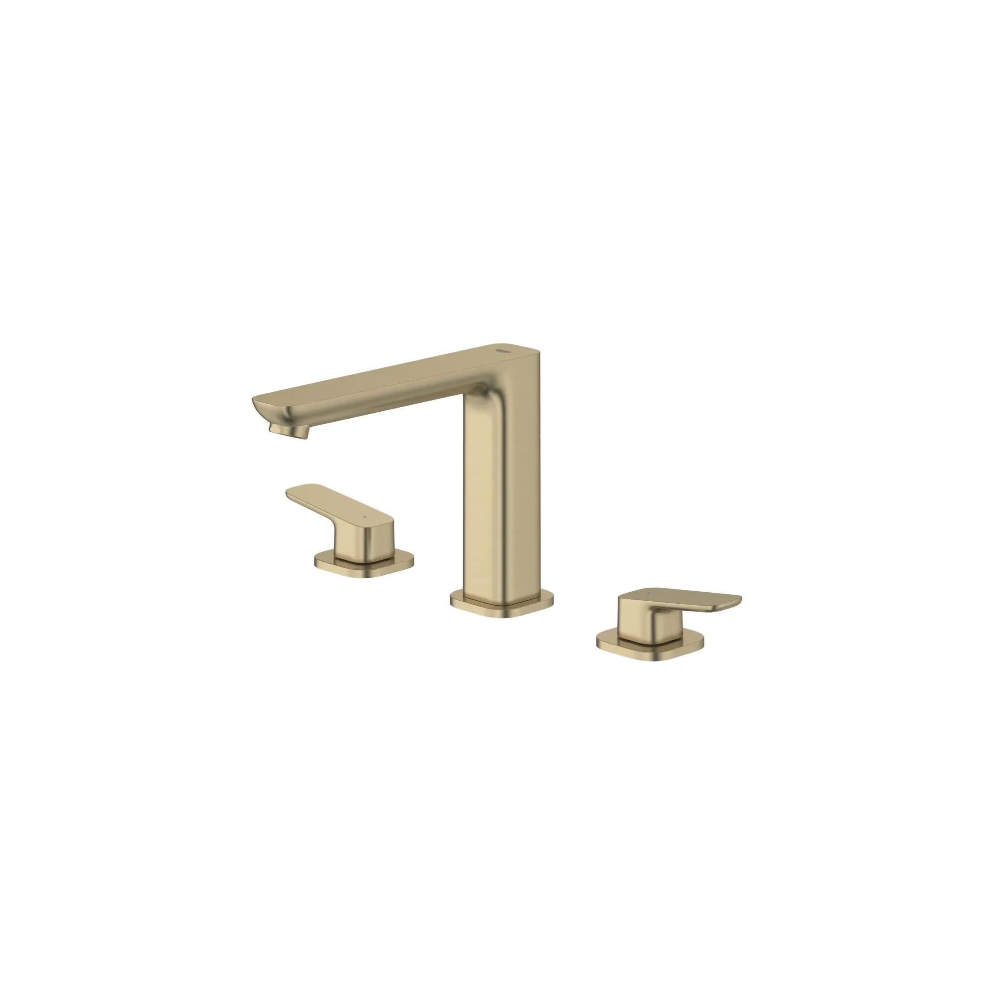 Cubeo 3-Hole 2-Handle Deck Mount Tub Filler // BRUSHED NICKEL INFINITYFINISH // 249439_Cubeo_SiloLeft_101923EN00_0001_AUGUST2024_0_CDNwebp_172907b8-3921-47a4-b525-ec8689f08dfd.webp
