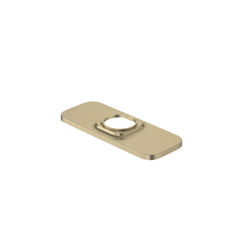 Cubeo Escutcheon for Single Hole Faucets - Brushed Nickel InfinityFinish