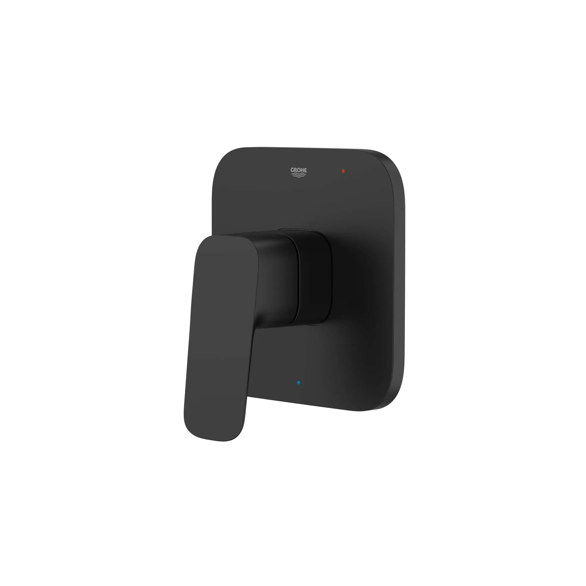 Cubeo Pressure Balance Valve Trim with Cartridge // MATTE BLACK // 249478_Cubeo_SiloLeft_1019282430_0001_AUGUST2024_0_CDNwebp.webp