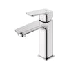 [1019200000] Cubeo Single Hole Single Handle M-Size Bathroom Faucet, 1.2 gpm (4.5L/min) - Brushed Nickel InfinityFinish