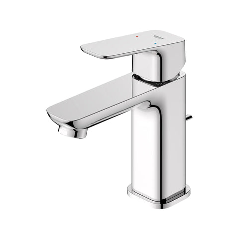 Cubeo Single Hole Single Handle S-Size Bathroom Faucet, 1.2 gpm (4.5L/min) - GROHE StarLight Chrome