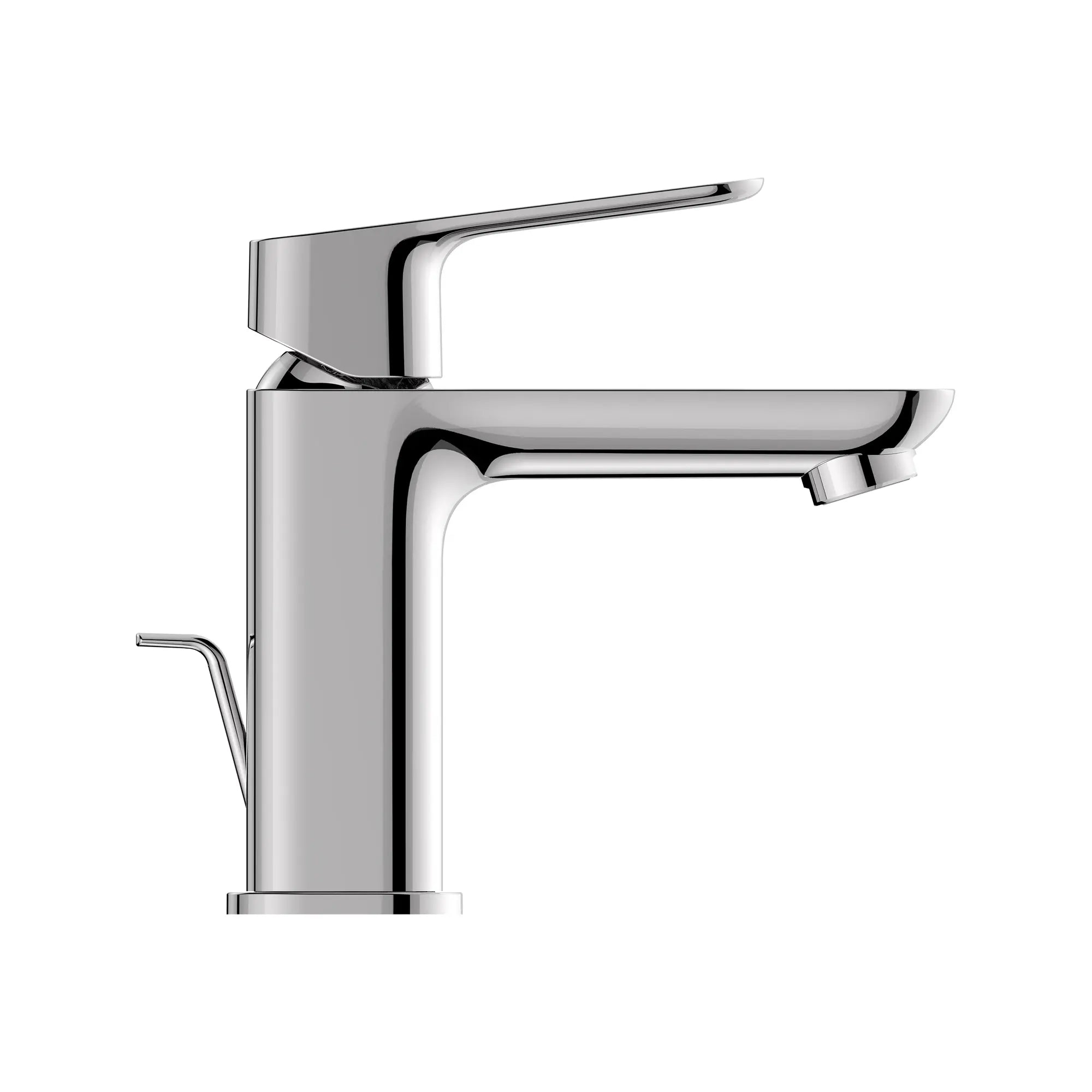 Cubeo Single Hole Single Handle S-Size Bathroom Faucet, 1.2 gpm (4.5L/min) // GROHE STARLIGHT CHROME // 250867_Cubeo_SiloSide_1018980000_0001_AUGUST2024_0_CDNwebp.webp