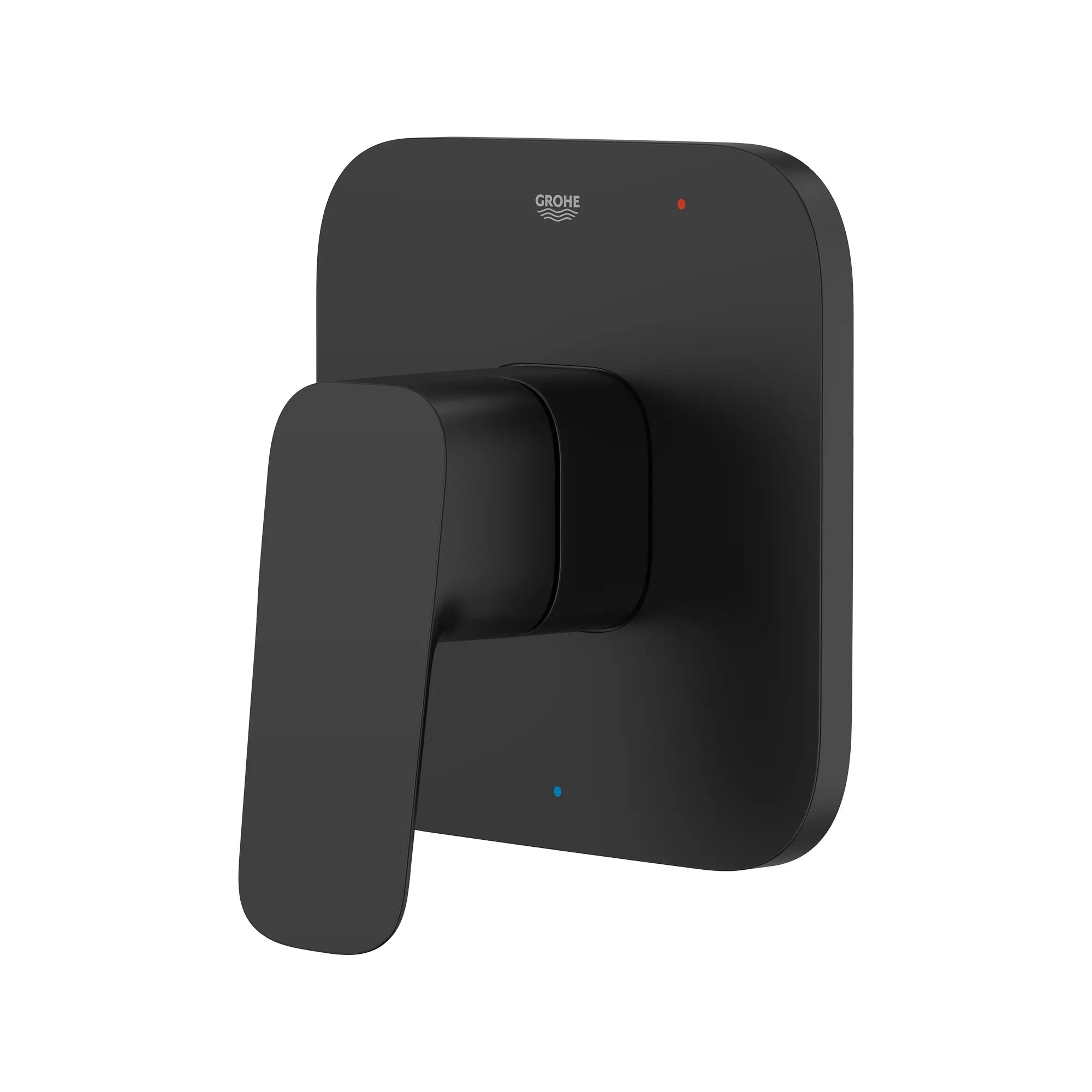 Cubeo Pressure Balance Valve Trim with Cartridge // MATTE BLACK // 250881_G3SoftSquare_SiloLeft_1019282430_0001_AUGUST2024_0_CDNwebp.webp