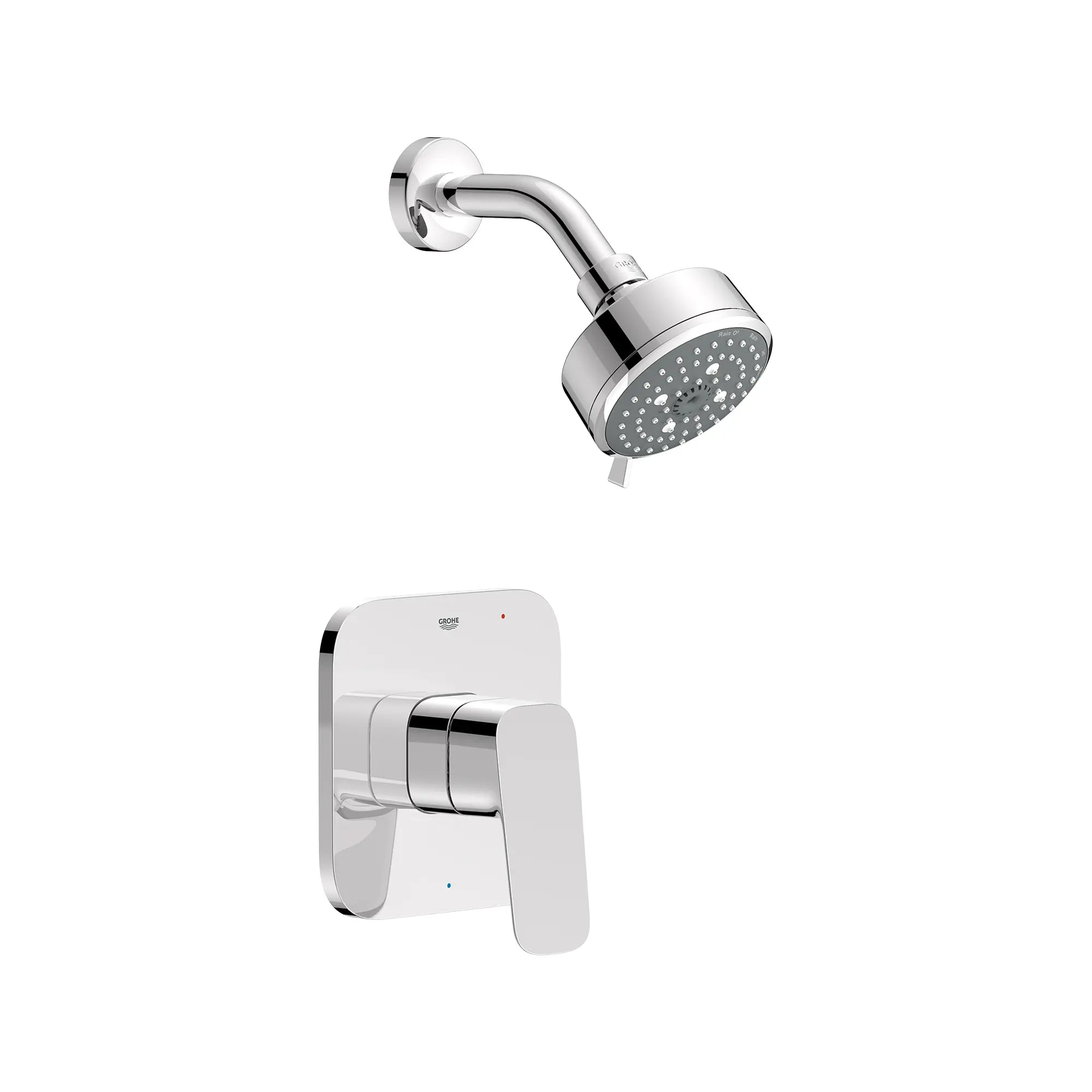 Cubeo Pressure Balance Valve Shower Trim Kit // GROHE STARLIGHT CHROME // 250895_G3SoftSquare_SiloRight_1053770000_0001_AUGUST2024_CDNwebp_564e30c0-9302-46ab-ac11-f170e2a8d1b8.webp