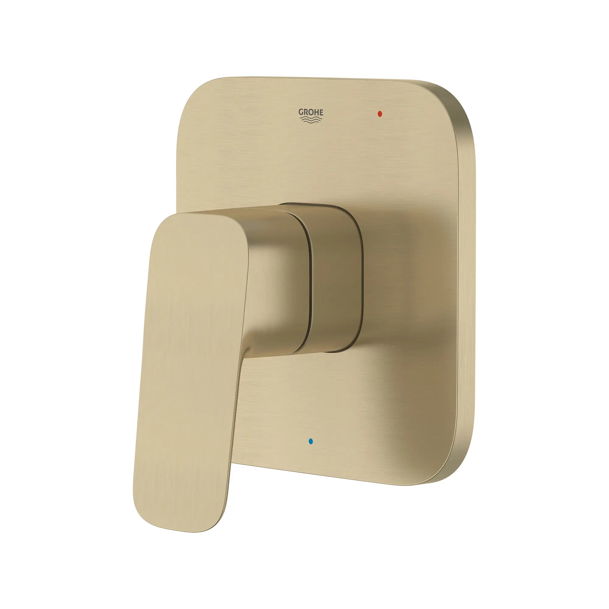 Cubeo Pressure Balance Valve Trim with Cartridge // BRUSHED NICKEL INFINITYFINISH // 250935_G3SoftSquare_SiloLeft_101928EN00_0001_AUGUST2024_0_CDNwebp.webp