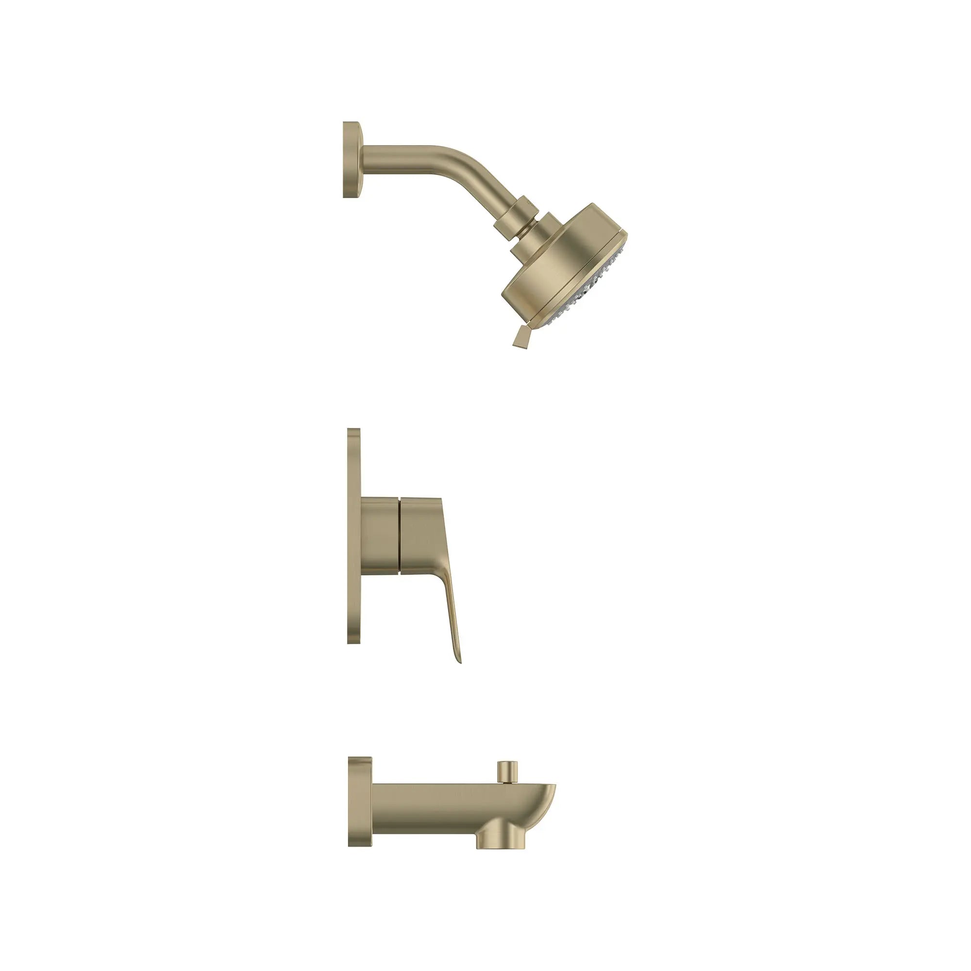 Cubeo Pressure Balance Valve Tub/Shower Trim Kit // BRUSHED NICKEL INFINITYFINISH // 250965_G3SoftSquare_SiloSide_105380EN00_0001_AUGUST2024_CDNwebp_61c35952-e8c0-4e34-ab23-6cca0167ed1f.webp