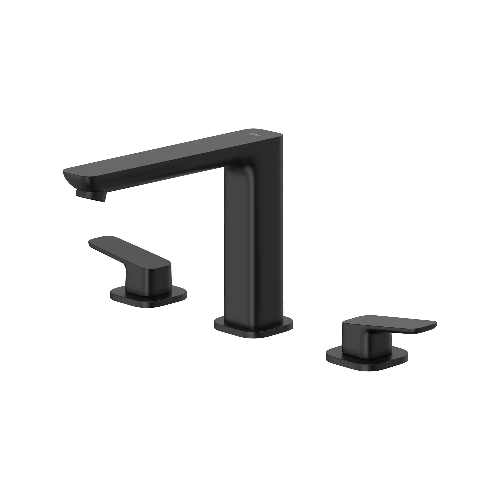 Cubeo 3-Hole 2-Handle Deck Mount Tub Filler // MATTE BLACK // 252722_Cubeo_SiloLeft_1019232430_0001_AUGUST2024_0_CDNwebp.webp