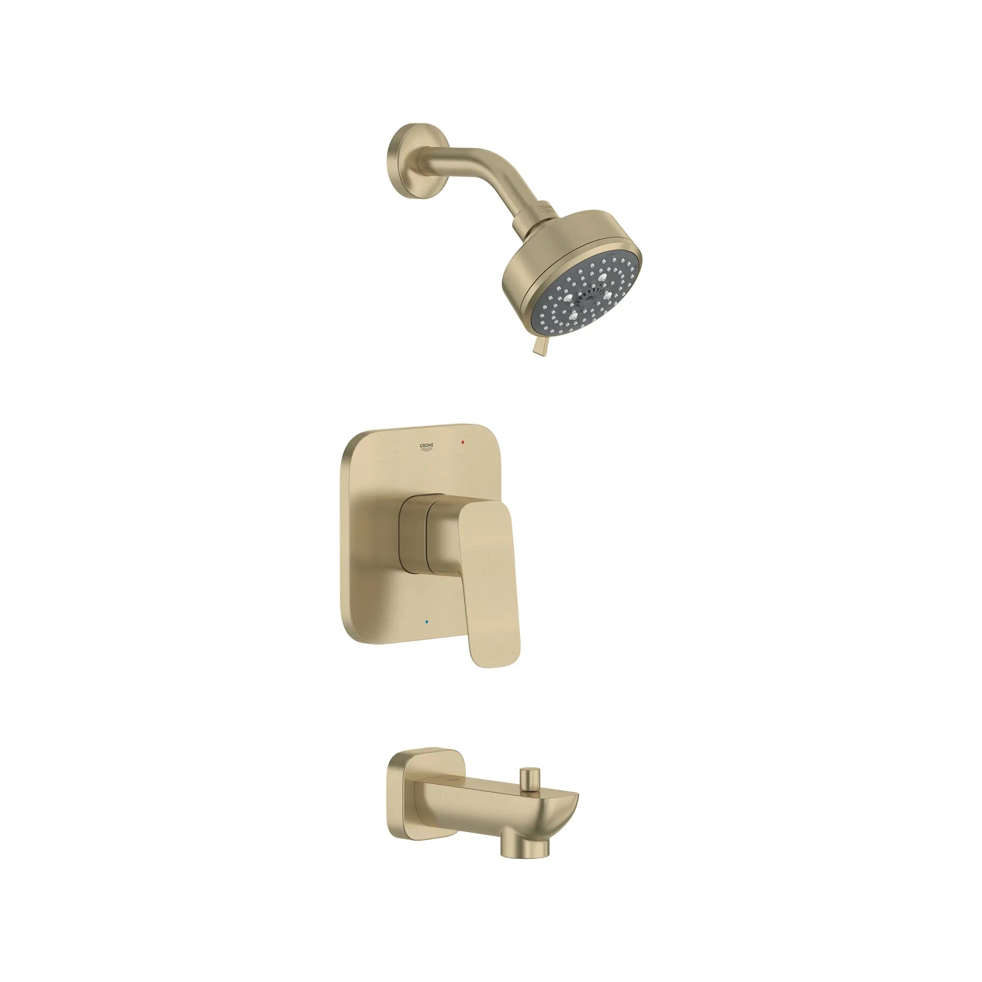 Cubeo Pressure Balance Valve Tub/Shower Trim Kit // BRUSHED NICKEL INFINITYFINISH // 252759_Cubeo_SiloRight_105380EN00_0001_AUGUST2024_0_CDNwebp.webp