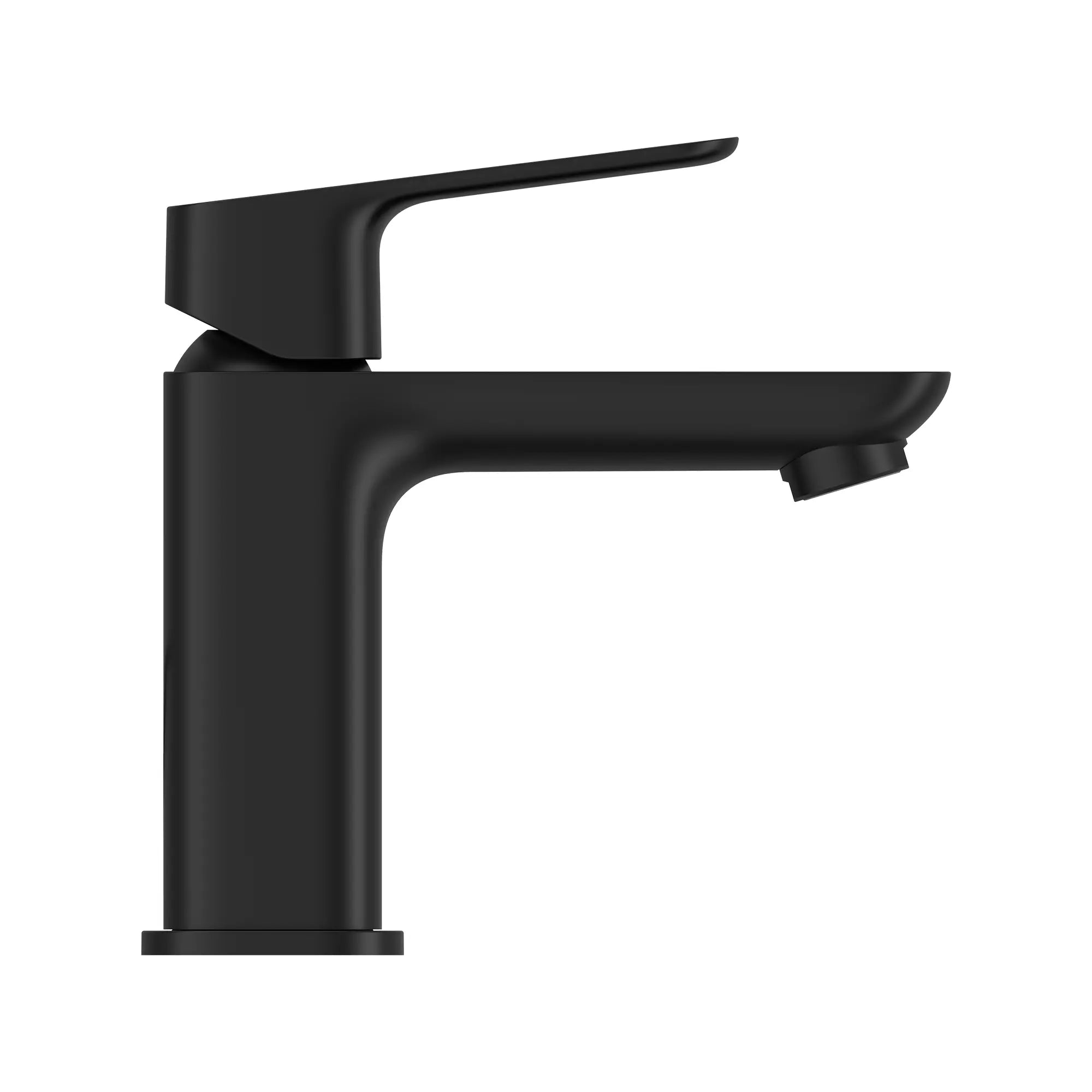 Cubeo Single Hole Single Handle S-Size Bathroom Faucet, Less Drain, 1.2 gpm (4.5L/min) // MATTE BLACK // 252804_Cubeo_SiloSide_1018992430_0001_AUGUST2024_0_CDNwebp_82ebd2b5-06f0-40e0-ba05-43bd0b5d9148.webp