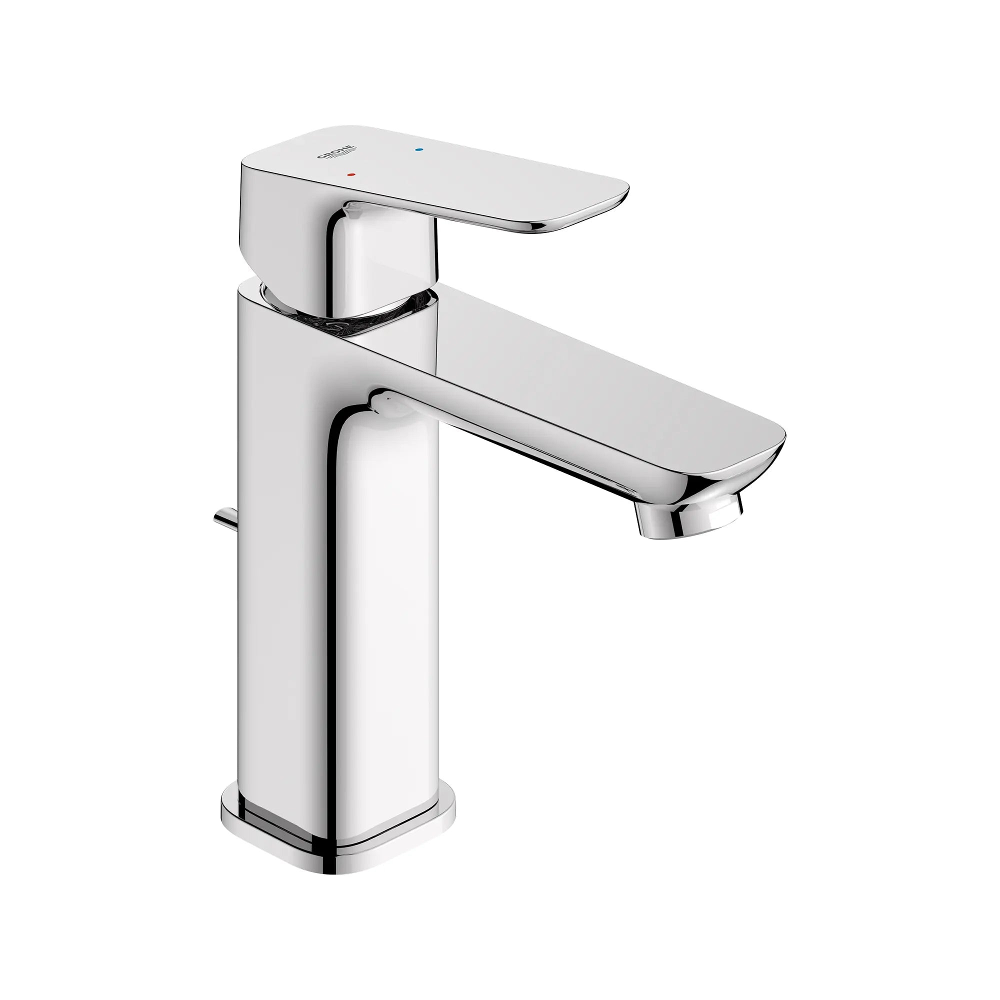 Cubeo Single Hole Single Handle M-Size Bathroom Faucet, 1.2 gpm (4.5L/min) // GROHE STARLIGHT CHROME // 260446_Cubeo_SiloRight_1019200000_0001_AUGUST2024_0_CDNwebp_6a978a0c-10d1-47e7-950c-9311451b4251.webp