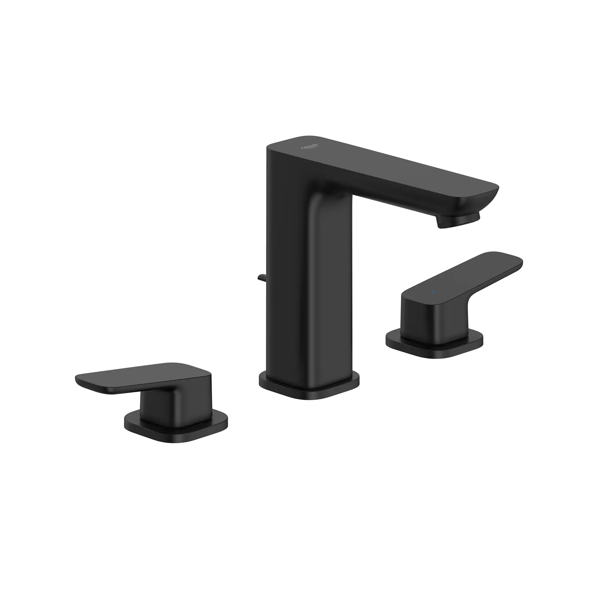 Cubeo 8" Widespread 2-Handle Bathroom Faucet, 1.2 gpm (4.5 L/min) // MATTE BLACK // 260450_Cubeo_SiloRight_1019222430_0001_AUGUST2024_0_CDNwebp.webp