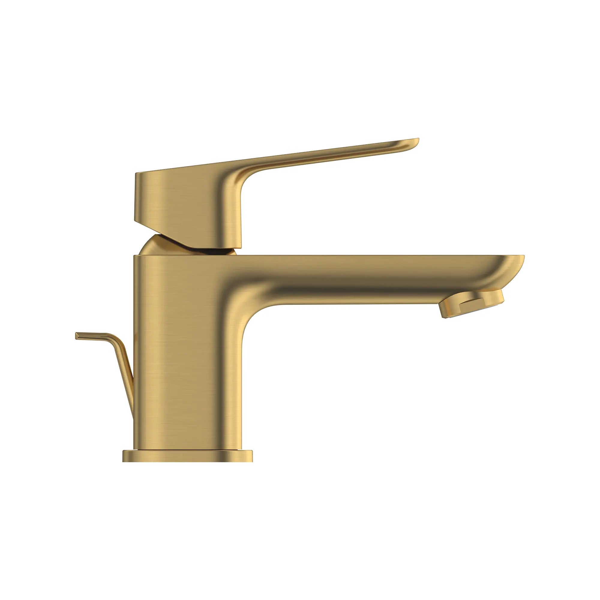 Cubeo Single Hole Single Handle XS-Size Bathroom Faucet, 1.2 gpm (4.5L/min) // BRUSHED COOL SUNRISE // 260454_Cubeo_SiloSide_101897GN00_0001_AUGUST2024_0_CDNwebp.webp