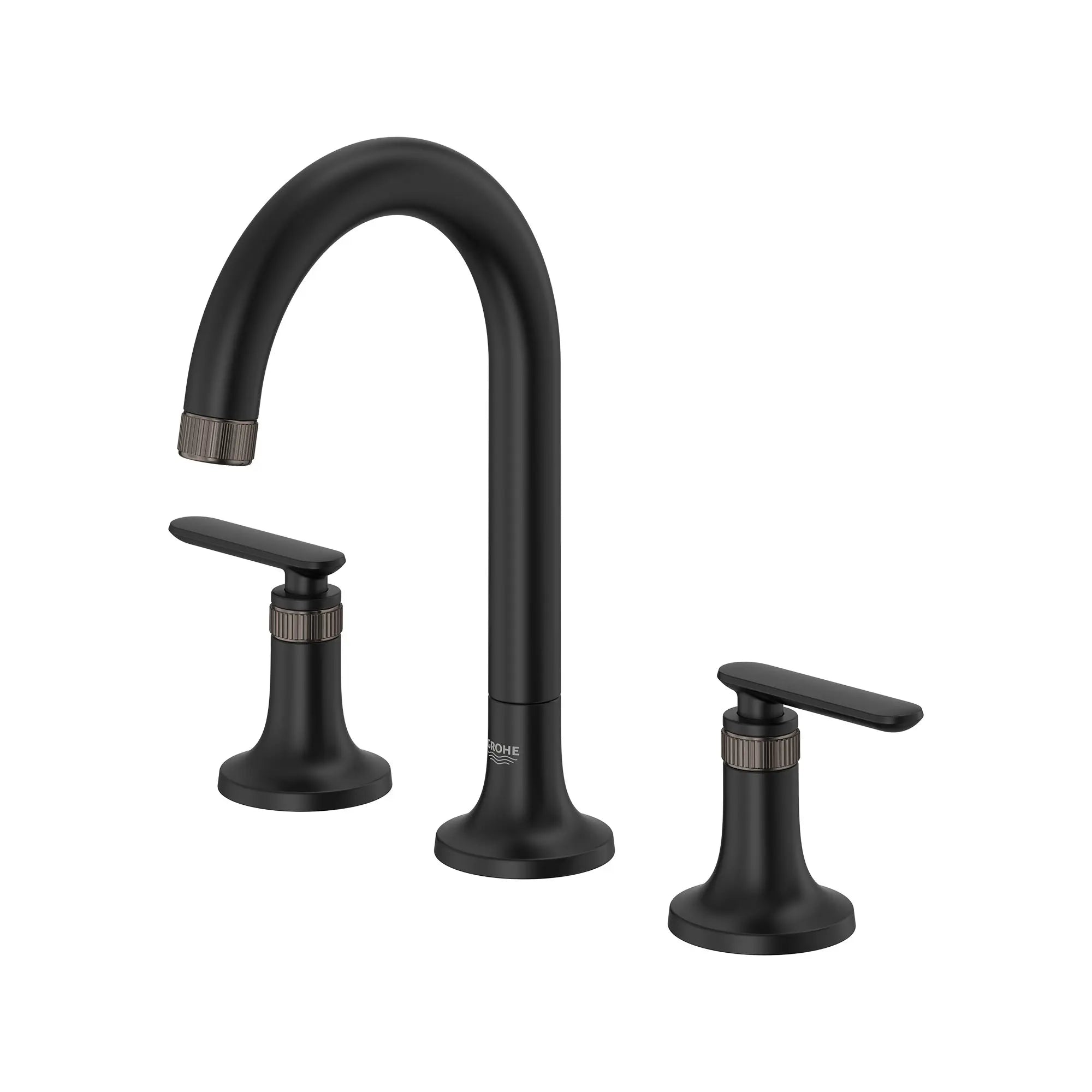 Listra Deck Mount Widespread Bathroom Faucet, 1.2gpm (4.5L/min) // MATTE BLACK // 260877_Listra_SiloLeft_1062212430_1062572430_0001_SEPTEMBER2024_0_CDNwebp.webp