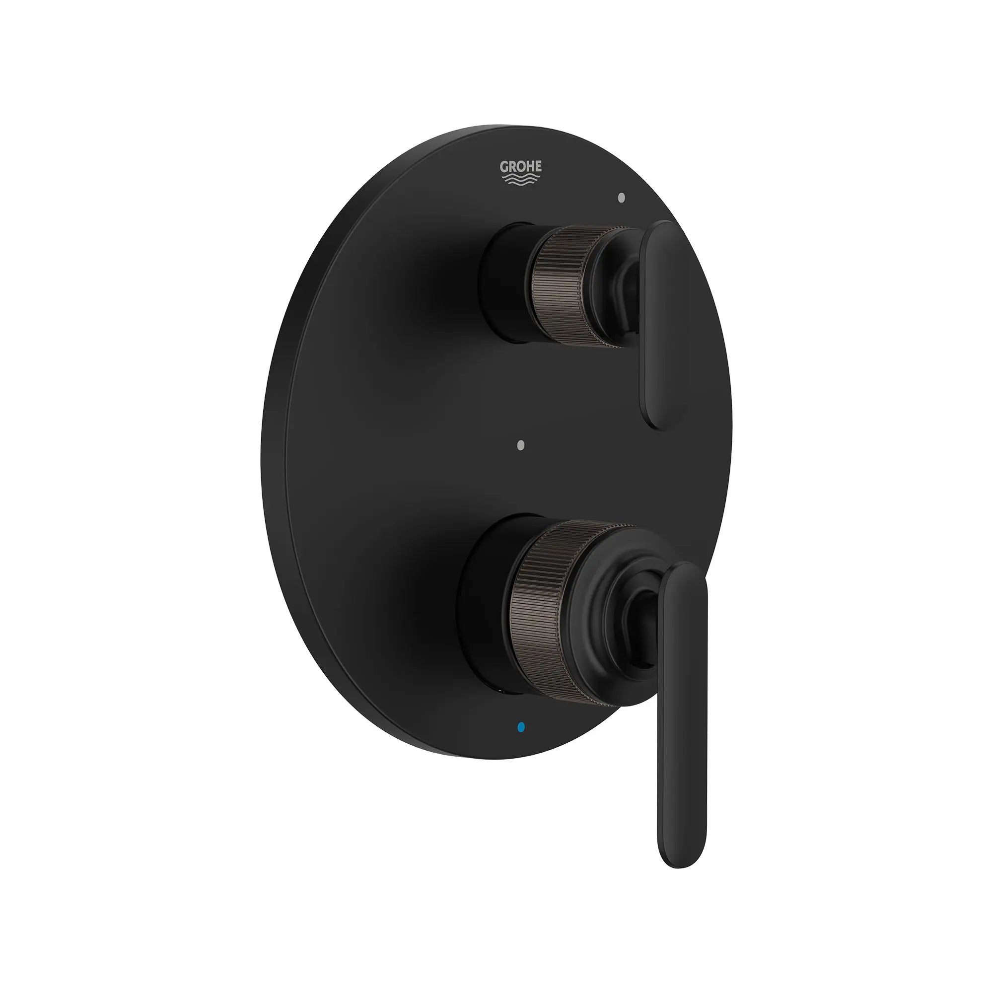 Listra 2-Handle Pressure Balance Valve Trim with 2-Way Diverter with Cartridge // MATTE BLACK // 260893_Listra_SiloRight_1061772430_0001_SEPTEMBER2024_0_CDNwebp.webp