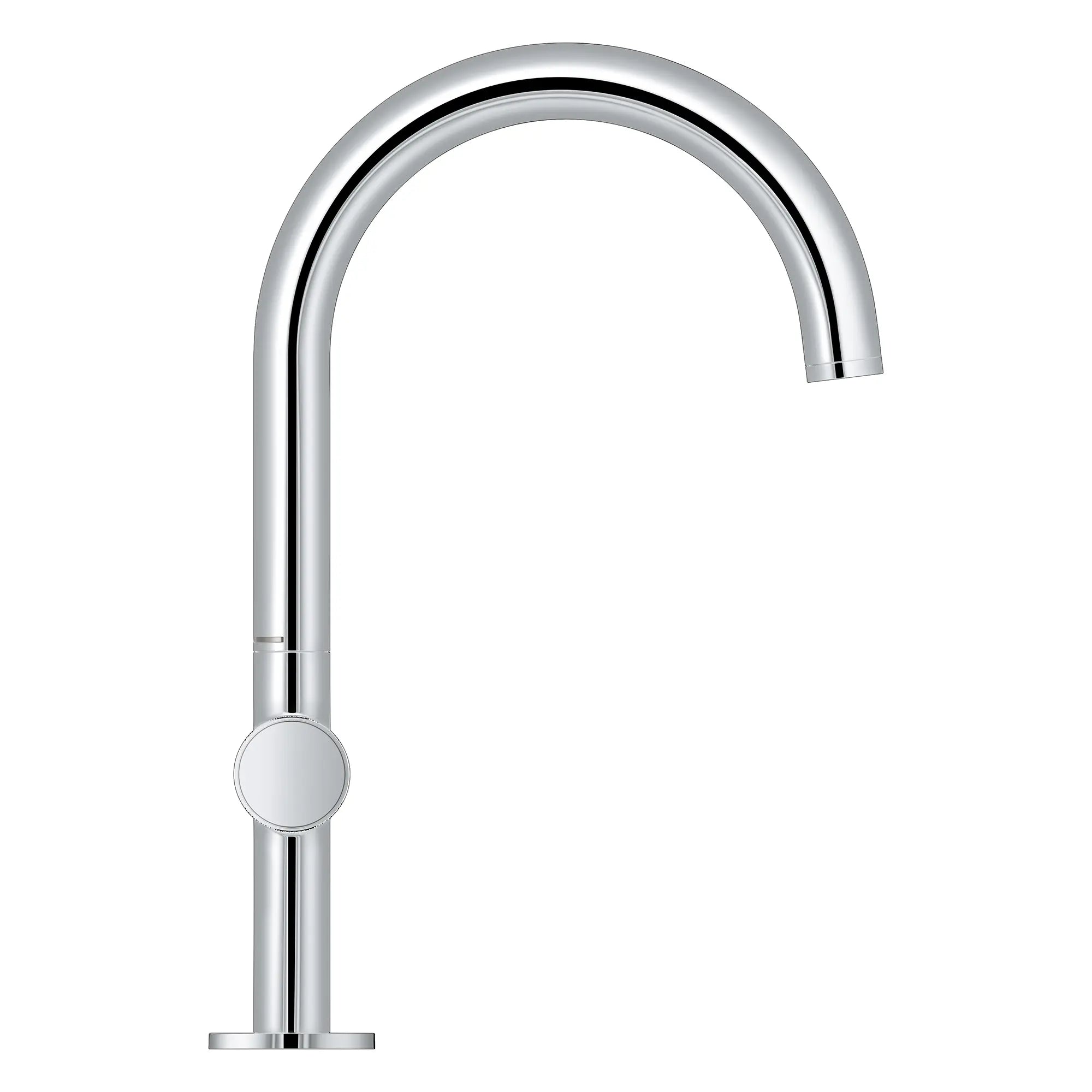 Atrio Private Collection Single Hole 8-Inch Widespread 2-Handle L-Size Bathroom Faucet with Knob Handles, 1.2 GPM (4.5 L/min) // GROHE STARLIGHT CHROME // 265872_Atrio_PC_SiloSide_1053370000_0001_July2025_0_CDNwebp.webp