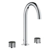 [1053390000] Atrio Private Collection 8-inch Widespread 2-Handle M-Size Bathroom Faucet with Knob Handles, 1.2 GPM (4.5 L/min) - Brushed Warm Sunset