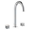 [1053390000] Atrio Private Collection 8-inch Widespread 2-Handle M-Size Bathroom Faucet with Knob Handles, 1.2 GPM (4.5 L/min) - Brushed Warm Sunset