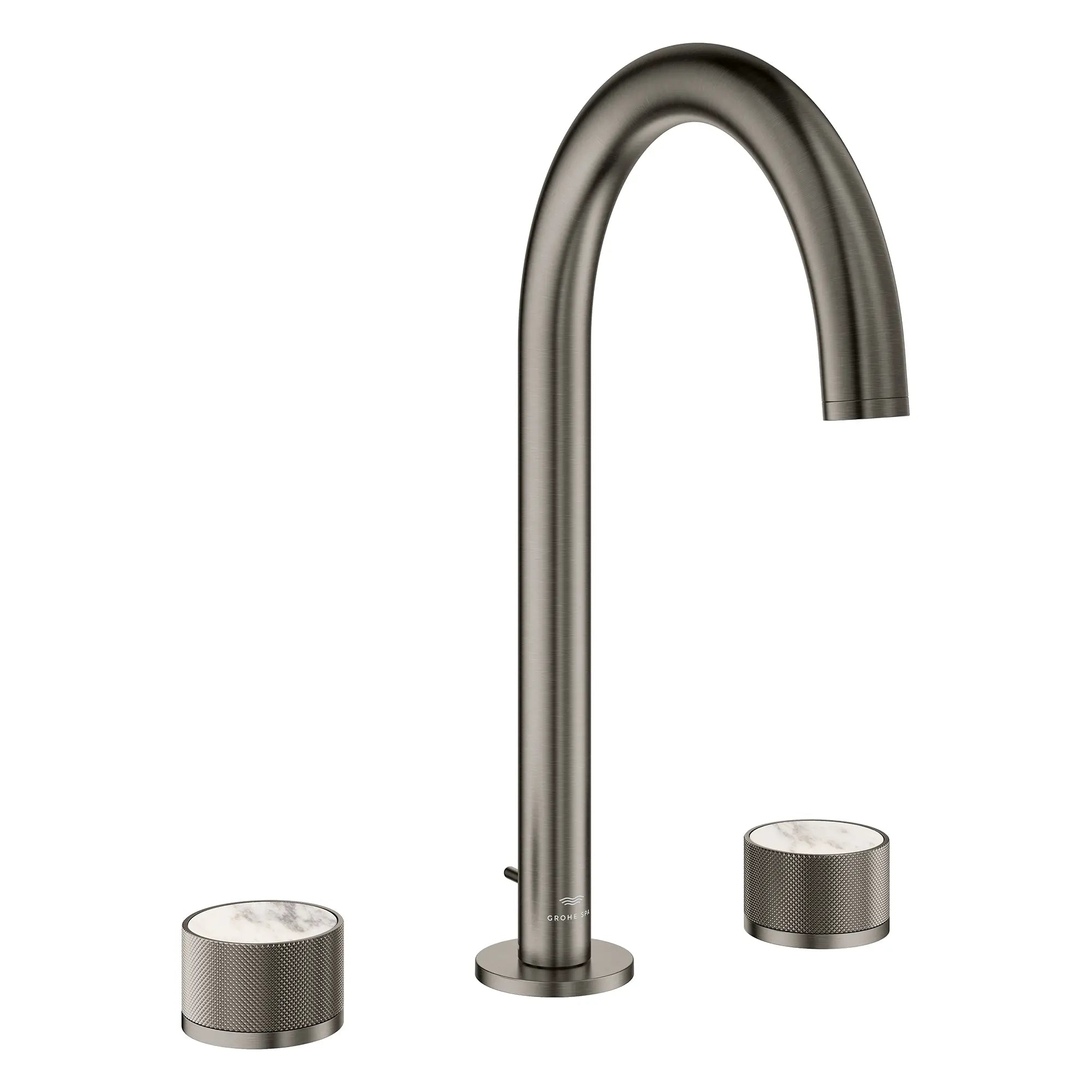 Atrio Private Collection White Attica Caesarstone Handle Inserts (Pair) // WHITE ATTICA CAESARSTONE // 266120_Atrio_PC_SiloRight_105339AL0_48460_0001_July2025_0_CDNwebp_2d7782be-0a09-475a-827c-867fd8ead62f.webp