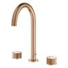 [105339DL00] Atrio Private Collection 8-inch Widespread 2-Handle M-Size Bathroom Faucet with Knob Handles, 1.2 GPM (4.5 L/min) - Brushed Warm Sunset
