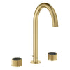 [105339GN00] Atrio Private Collection 8-inch Widespread 2-Handle M-Size Bathroom Faucet with Knob Handles, 1.2 GPM (4.5 L/min) - Brushed Warm Sunset