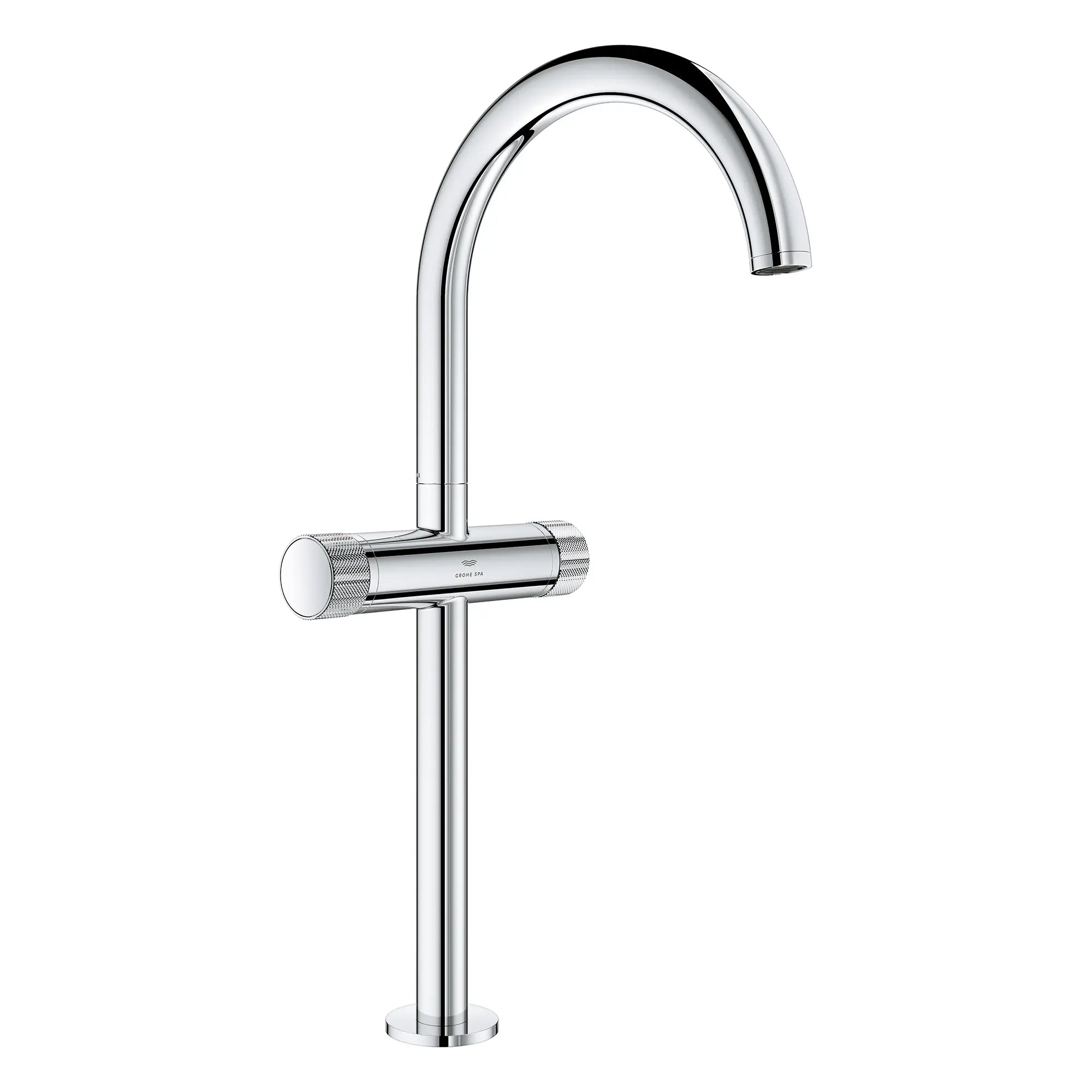 Atrio Private Collection Single Hole Two-Handle Vessel Sink Faucet with Knob Handles, 1.2 GPM (4.5 L/min) // GROHE STARLIGHT CHROME // 266176_Atrio_PC_SiloRight_1053420000_0001_July2025_0_CDNwebp.webp