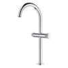 [1053420000] Atrio Private Collection Single Hole Two-Handle Vessel Sink Faucet with Knob Handles, 1.2 GPM (4.5 L/min) - Brushed Cool Sunrise