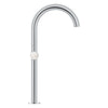 [1053420000] Atrio Private Collection Single Hole Two-Handle Vessel Sink Faucet with Knob Handles, 1.2 GPM (4.5 L/min) - Brushed Cool Sunrise