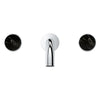 [1053640000] Atrio Private Collection 2-Handle Wall Mount Faucet, Knob Handles, 1.2 GPM (4.5L.min) - Brushed Warm Sunset