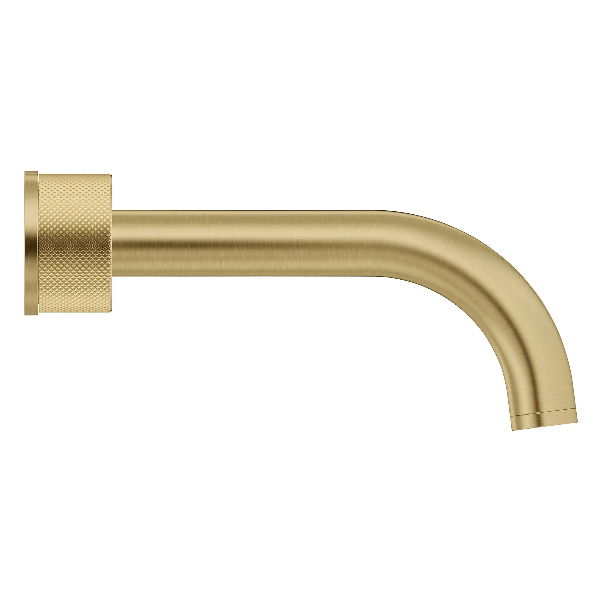 Atrio Private Collection 2-Handle Wall Mount Faucet, Knob Handles, 1.2 GPM (4.5L.min) // BRUSHED COOL SUNRISE // 266316_Atrio_PC_SiloSide_105364GN00_0001_July2025_0_CDNwebp.webp