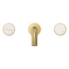 [48460000] Atrio Private Collection White Attica Caesarstone Handle Inserts (Pair) - WHITE ATTICA CAESARSTONE